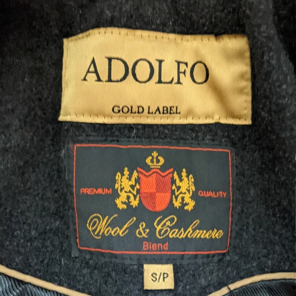 Wool+Cashmere Adolfo Winter Jacket - Picture 2 of 2